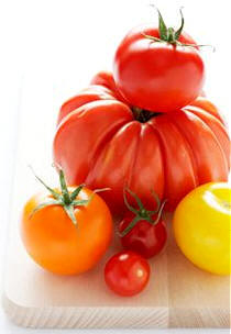Algunas variedades de tomates