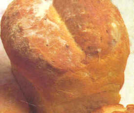 Molde de pan abierto por la mitad