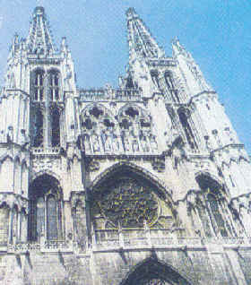 La catedral de León es un digno representante del gótico ya establecido