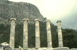Ruinas de Palas Atenea, en Priene, Turquía