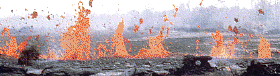 erupciones fisurales 