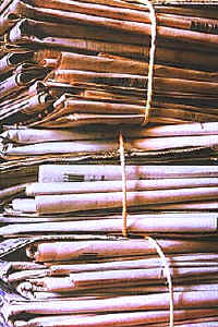 producción de papel reciclado 