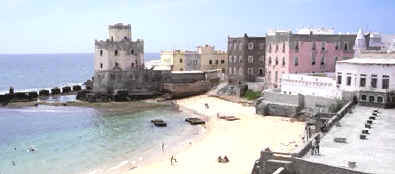 Vista parcial de Mogadiscio, capital de Somalia