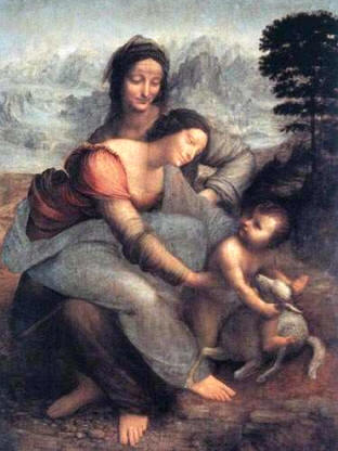 Santa Ana , La Virgen y el Niño
